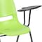 Flash Furniture Green Ergonomic Shell Chair with Left Handed Flip-Up Tablet Arm RUT-EO1-GN-LTAB-GG - alternate 10